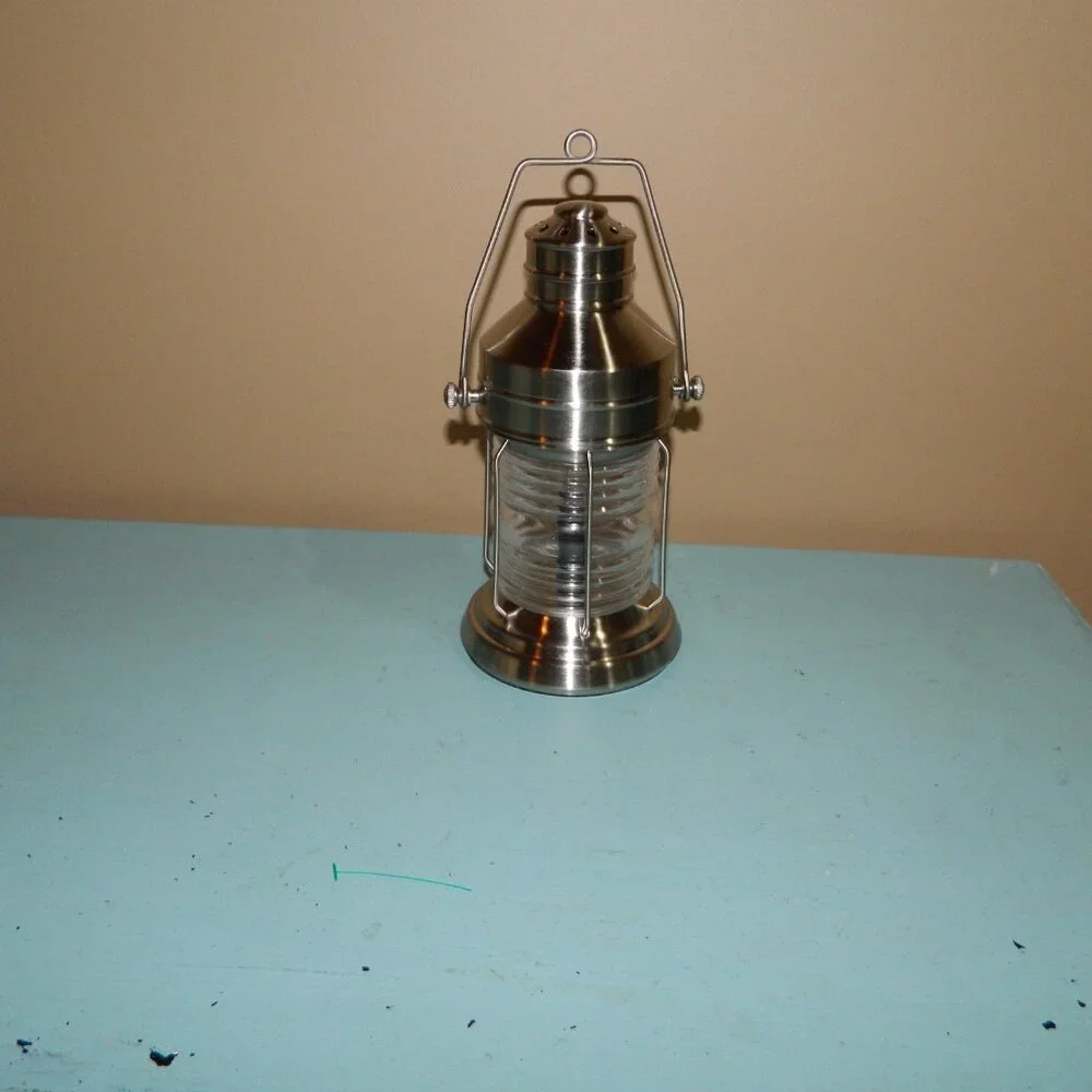 Pottery Barn Kids Camping Lantern Table Lamp Battery Operated